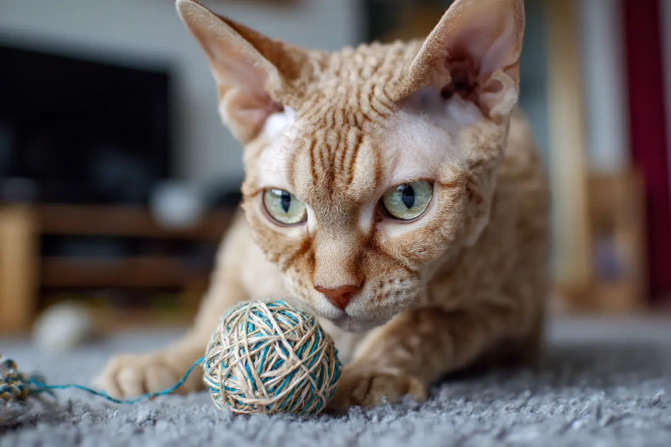 The Devon Rex Cat: A Whimsical Companion with a Playful Spirit