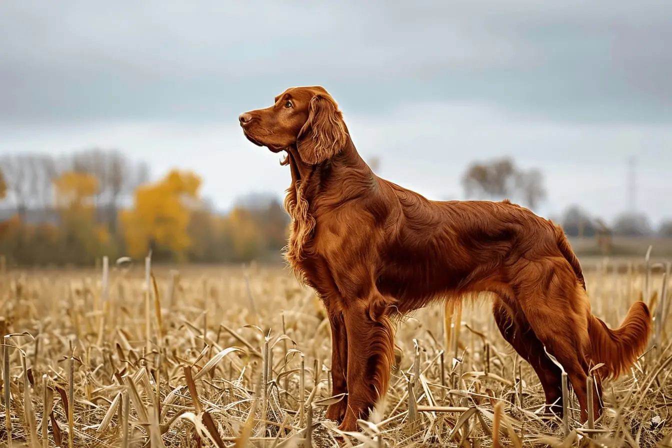 The Irish Setter: A Vivacious and Elegant Companion