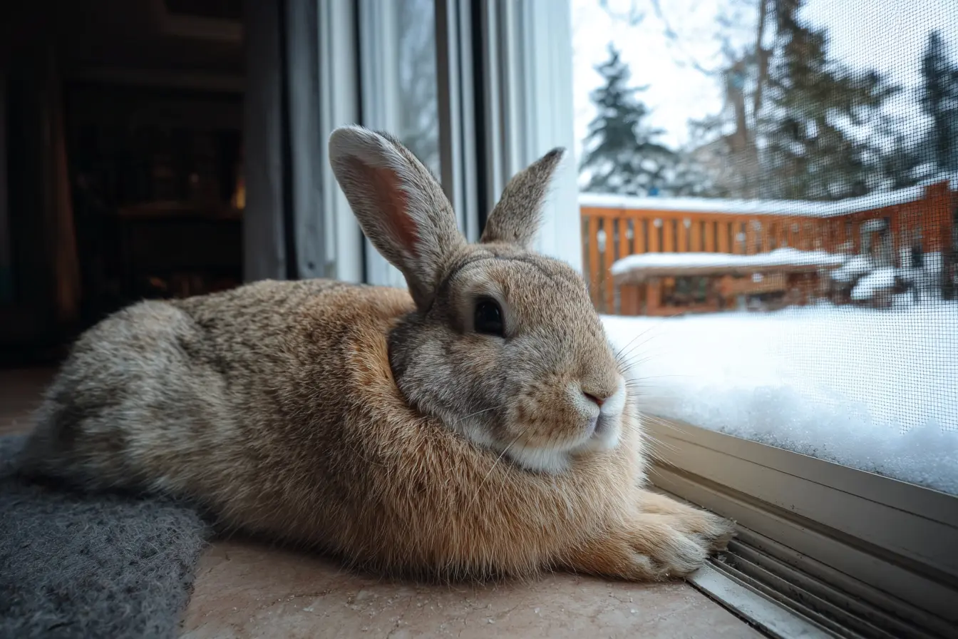 Caring for Your Rabbit During Cold Weather