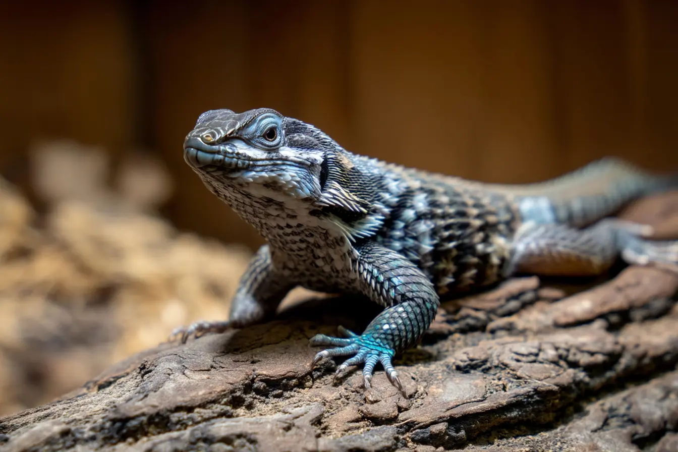 Blue Spiny Swift Lizard: The Electric Sprinter of the Vivarium