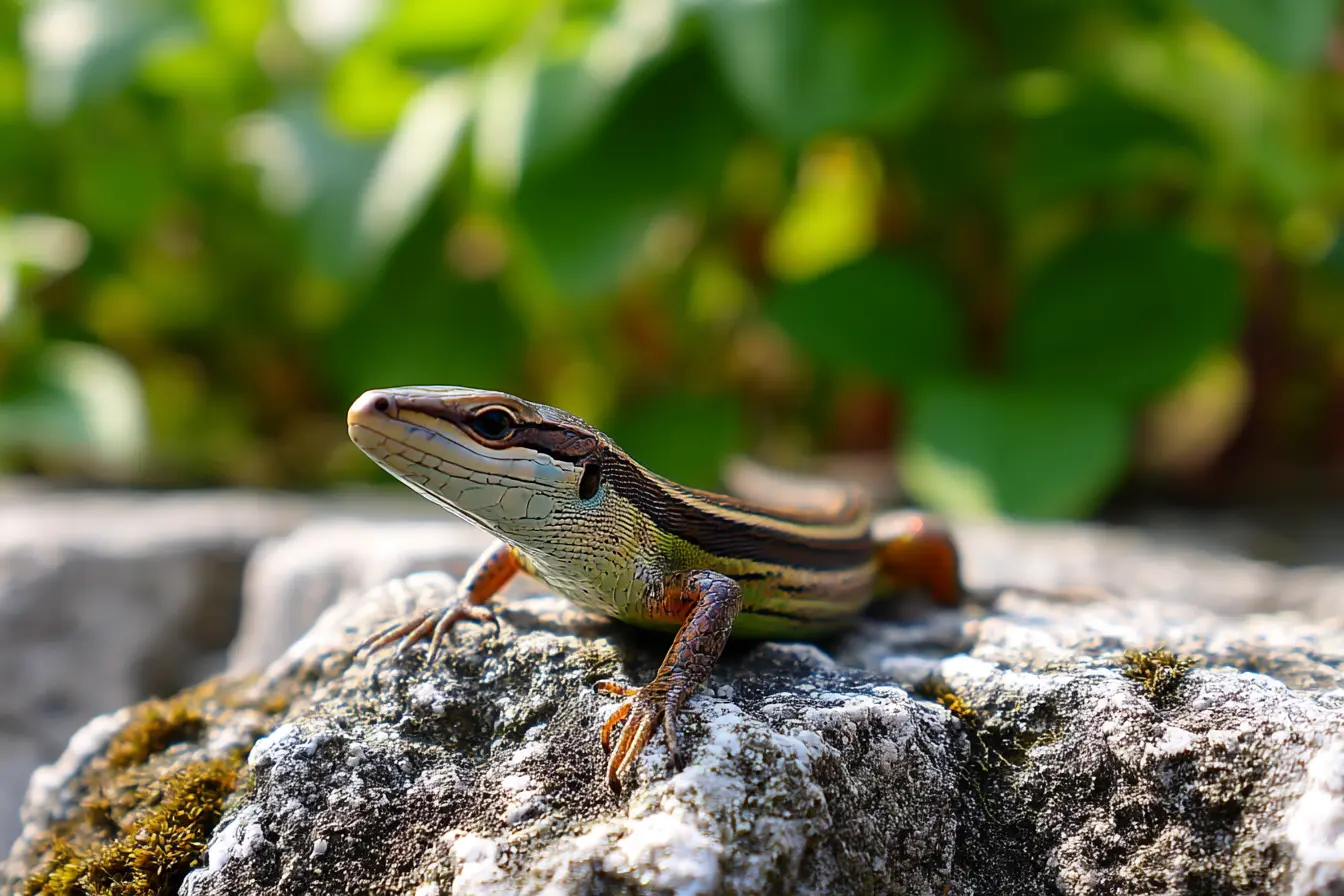 Asian Long-Tailed Lizard: The Agile Acrobat of the Forest Floor