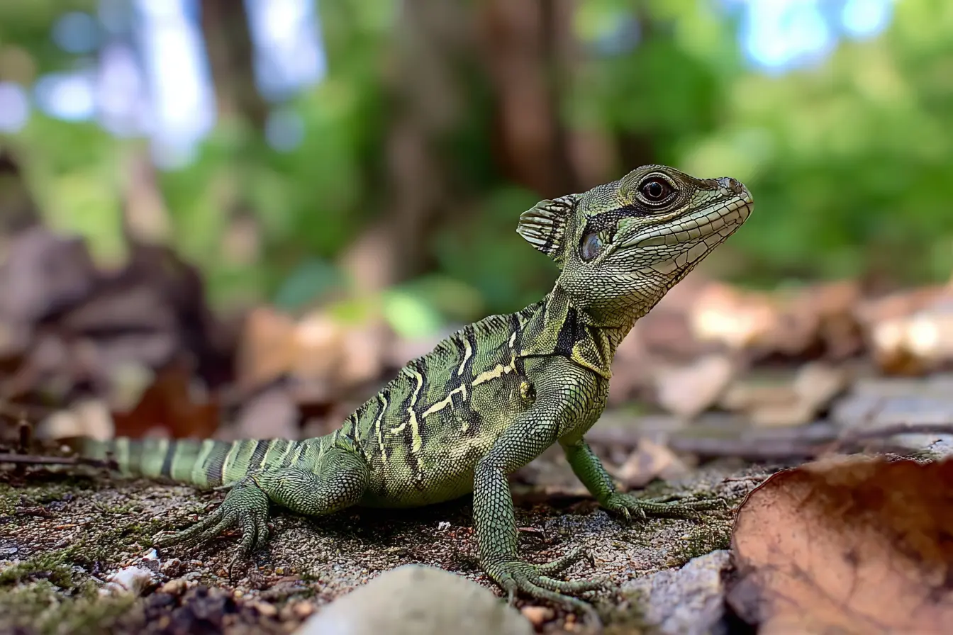 Brown Basilisk: The Water-Running Dragon of Central America