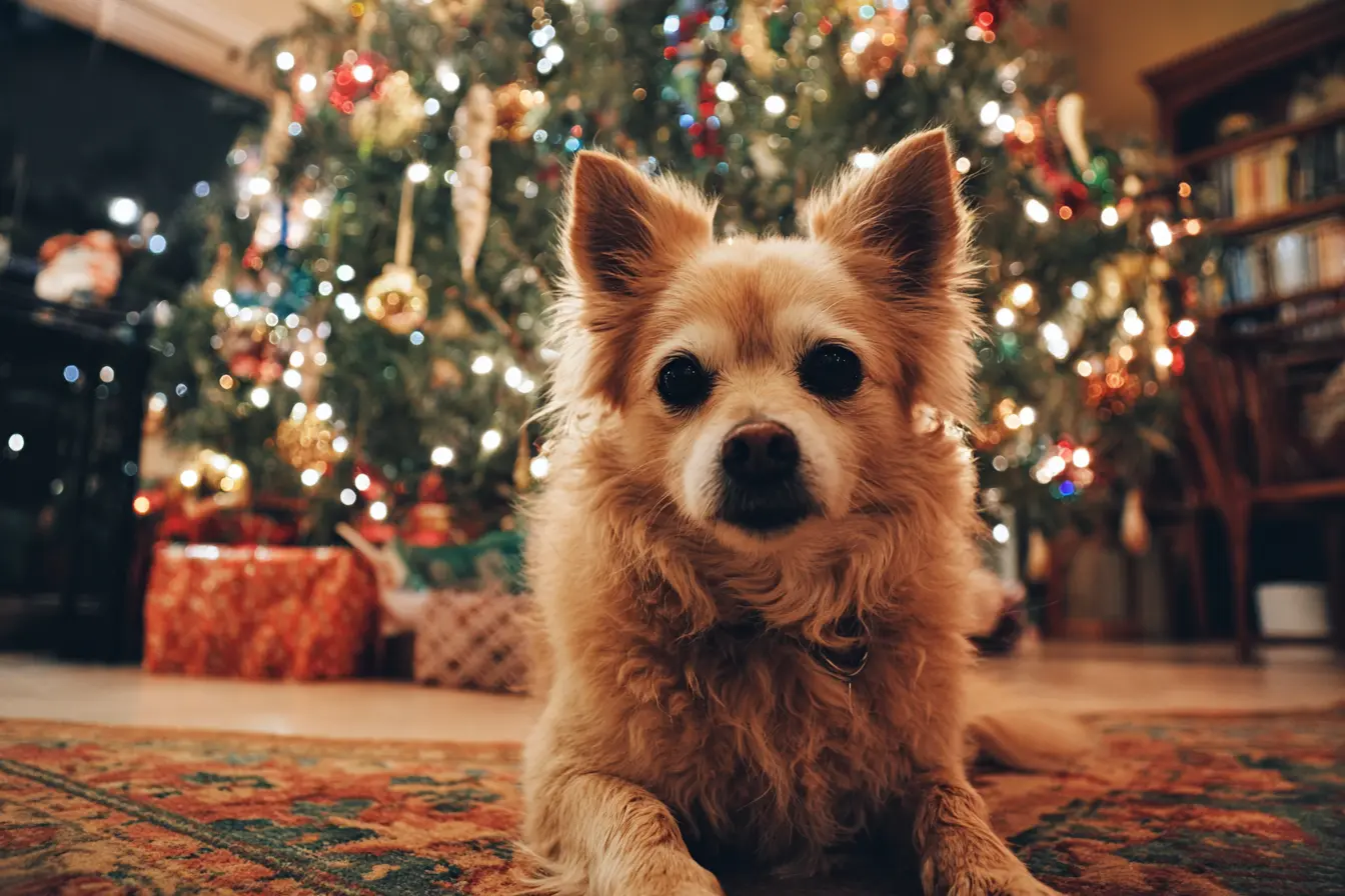 Christmas Hazards in the Home for Dogs