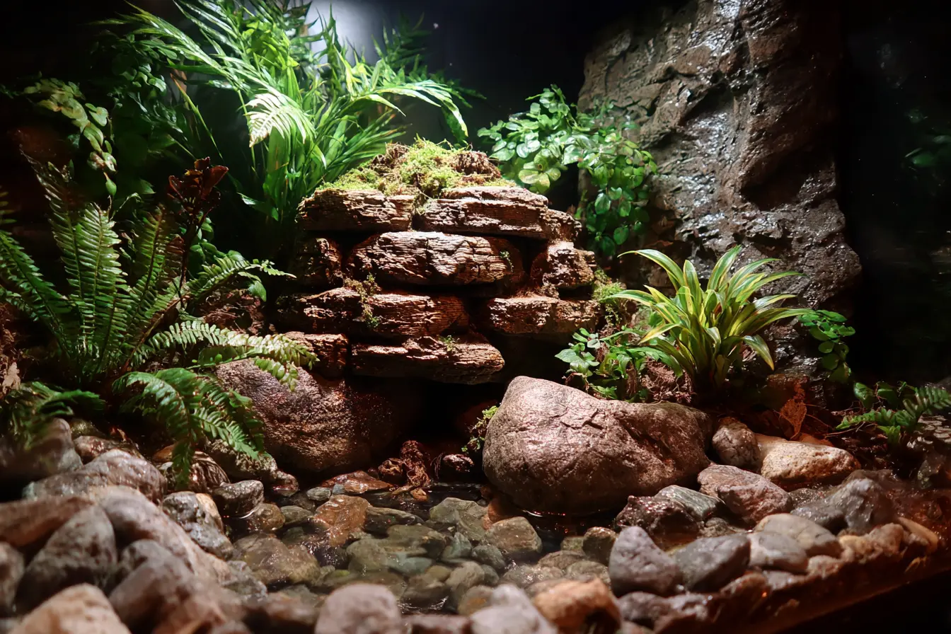 Setting Up an Environment for Semi-Aquatic Juvenile Amphibians: A Complete Guide