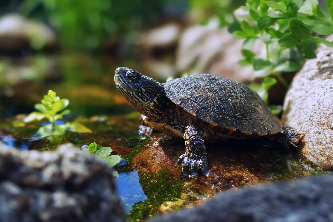 Common Musk Turtle: The Compact Character of North American Wetlands