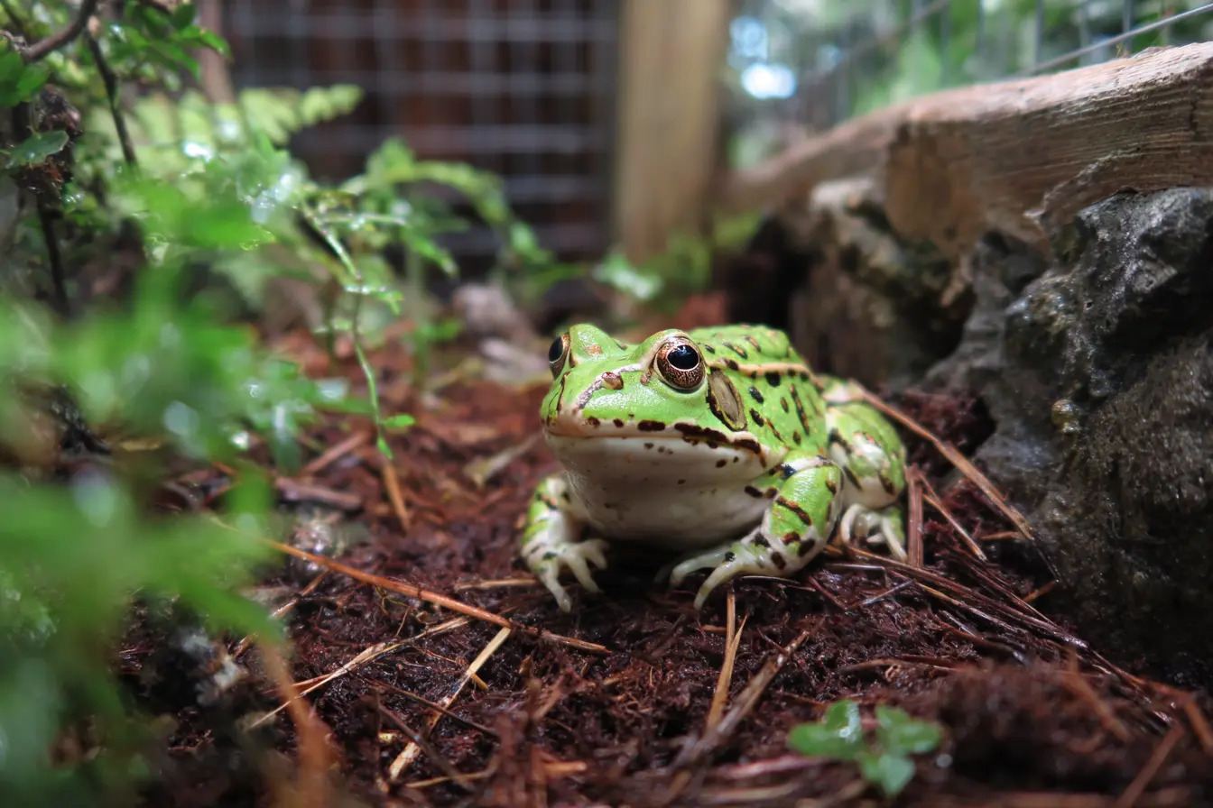 Setting Up an Environment for Terrestrial Juvenile Amphibians: A Guide for Keepers