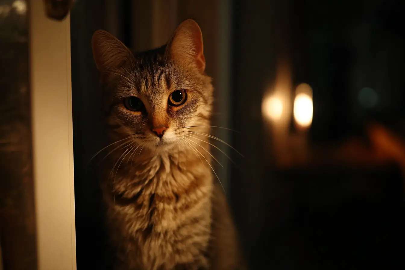 How to Help a Cat That Is Scared of Fireworks