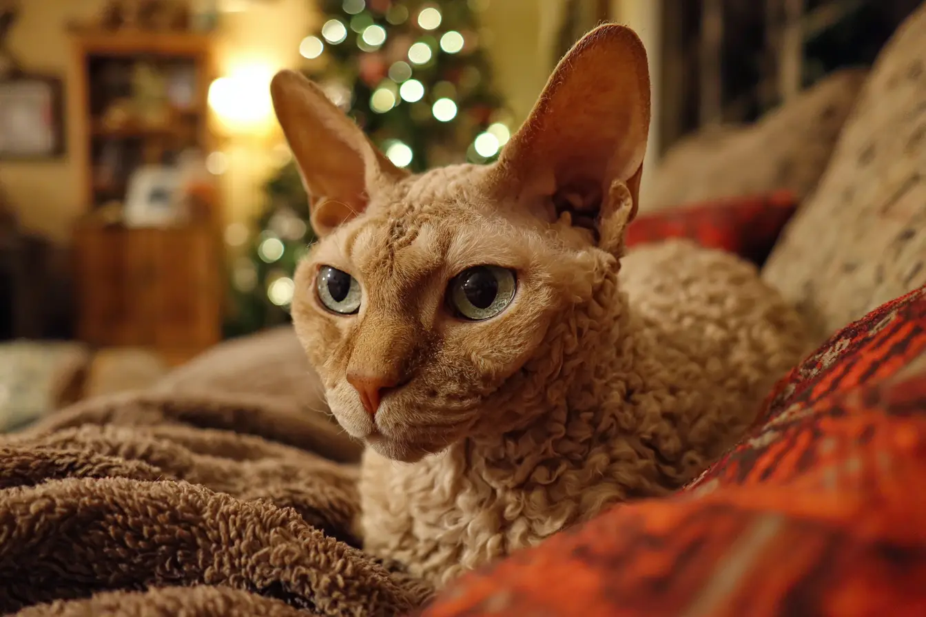 The Cornish Rex Cat: A Sleek Acrobat with a Heart of Gold