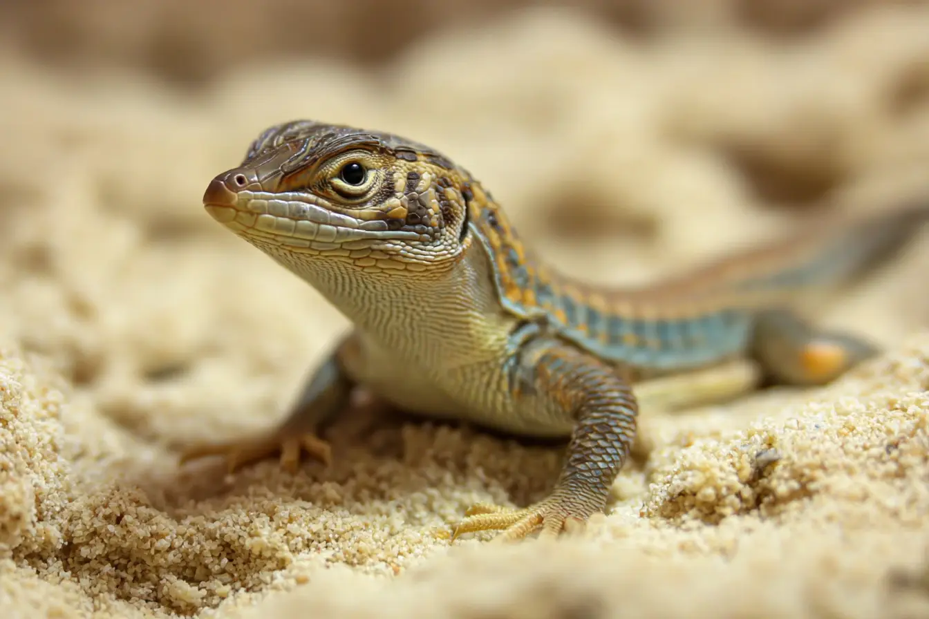 Bosc’s Fringe-Toed Lizard: The Desert Sprinter of North Africa