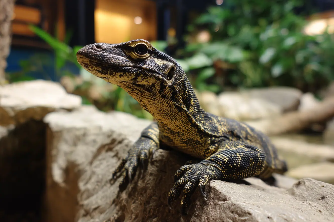Asian Water Monitor: The Powerful Predator of the Tropics