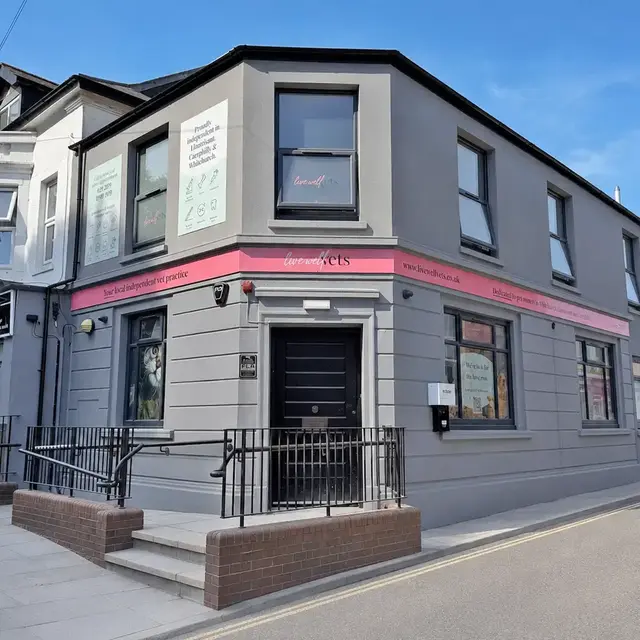 Exterior of Live Well Vets Whitchurch veterinary practice