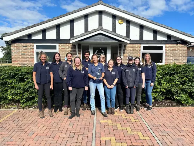 Lingfield Equine Vets group photo
