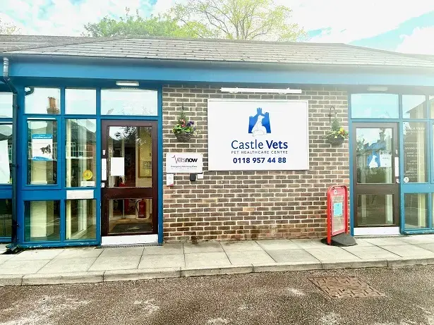Exterior view of Vets Now Reading host practice