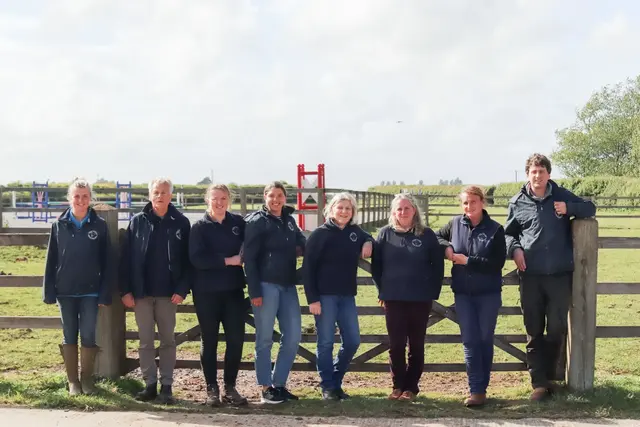 The Gibbs Marsh Equine veterinary team