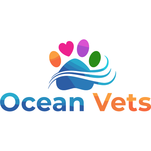 Ocean Vets - Three Legged Cross logo