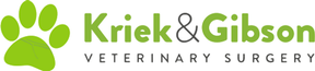 Kriek and Gibson Vets logo