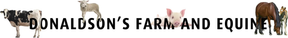 Donaldson's Farm and Equine logo
