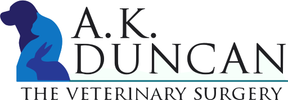 A.K. Duncan; The Veterinary Surgery logo