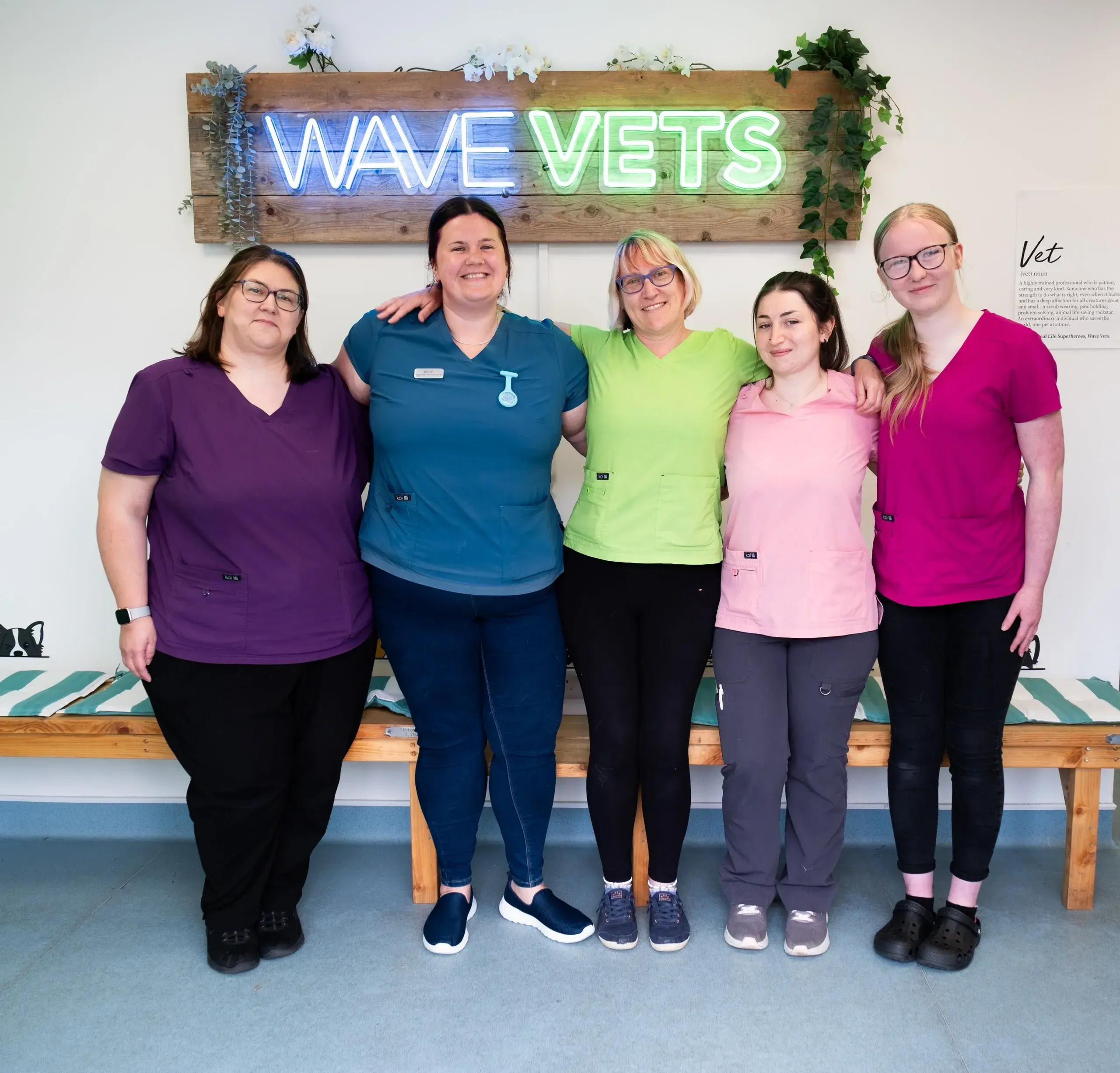 Wave Vets practice photo