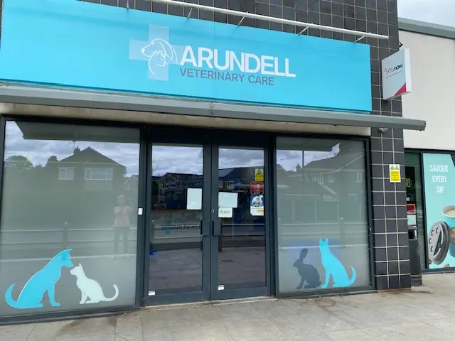 Entrance view of the Vets Now Doncaster partner clinic