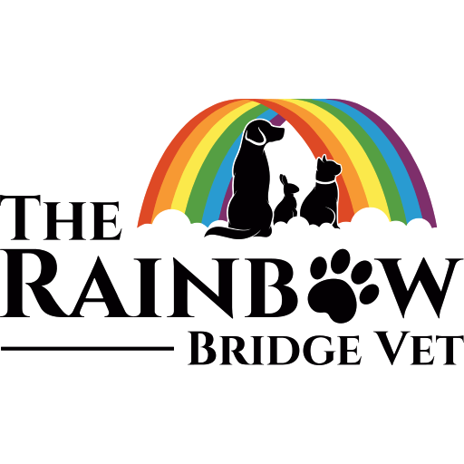 The Rainbow Bridge Vet logo